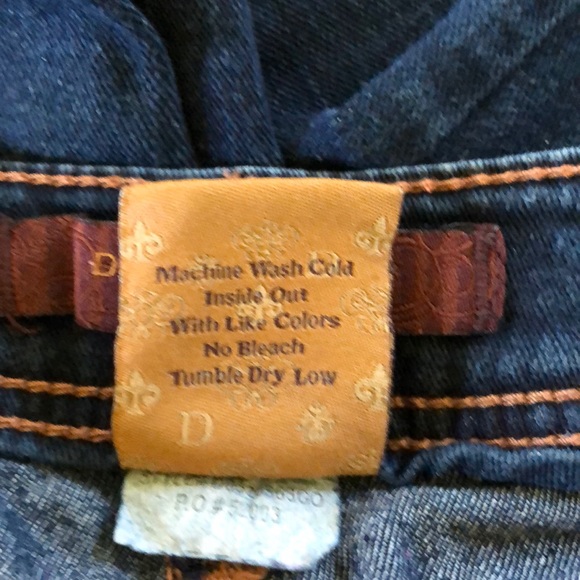 Domaine Dark Blue Lo-rise Skinny Jean Size 5 - Picture 5 of 5